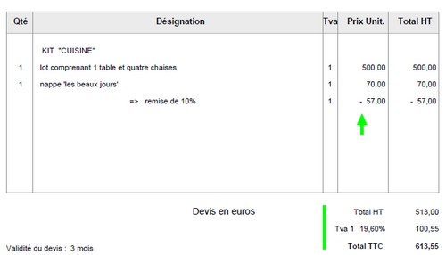 illustration remise